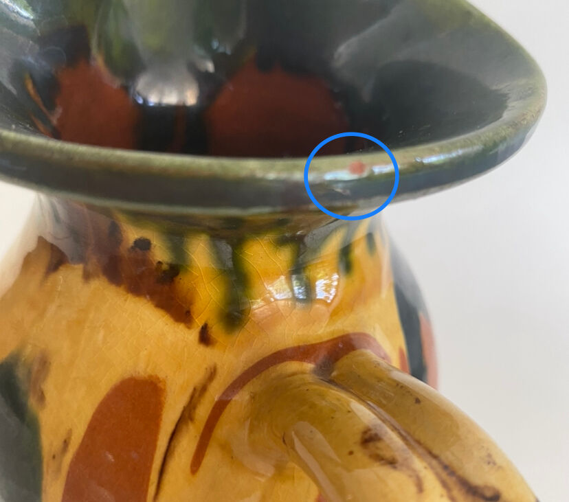 Ceramic pitcher, 0,55 Liters