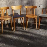Set of 6 chairs Bistro mismatched