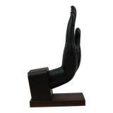 Buddha hand statue bookend