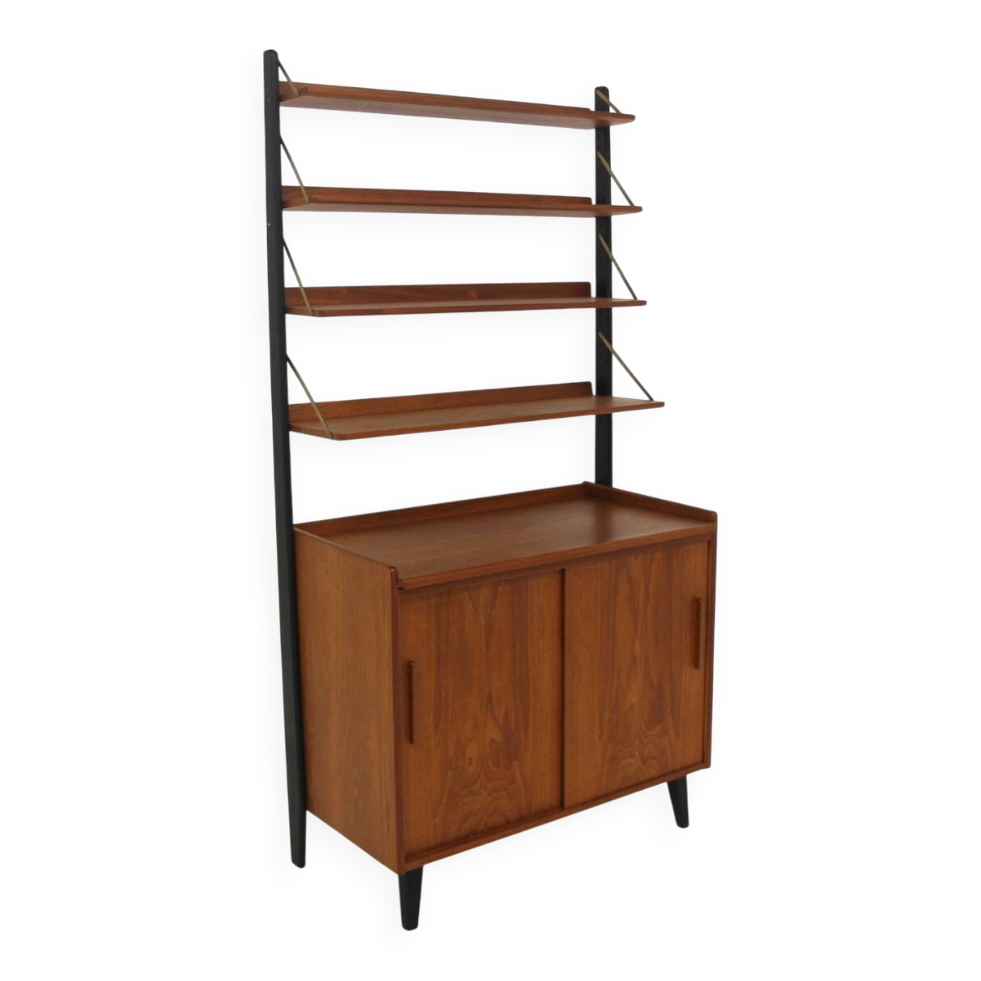 Secrétaire scandinave en teck, Suède, 1960