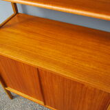 Scandinavian teak library by Bertil Fridhagen for Bodafors
