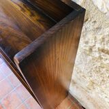 Vintage stand-pedding, Scandinavian style shelf by Herbert Gibbs, circa 60