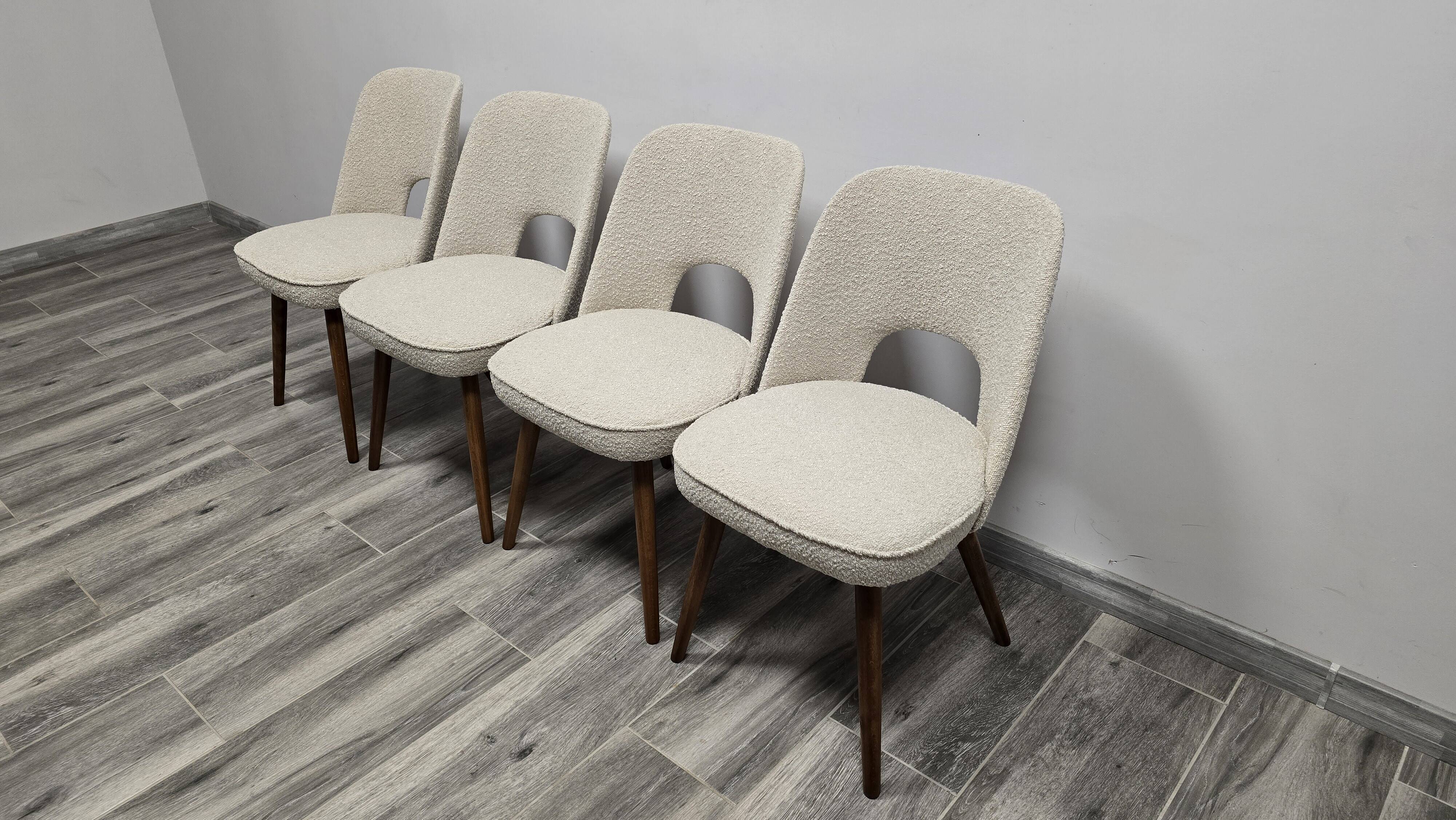Dining Chairs by Oswald Haerdtl for Ton, 1950s, Set of 4
