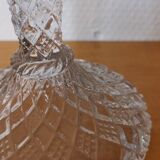 Portieux candle holder in molded glass