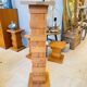 Scandinavian teak plant column, 1970