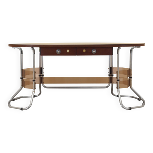 bureau en acajou, design - italie