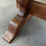 Farmhouse table and its 2 benches