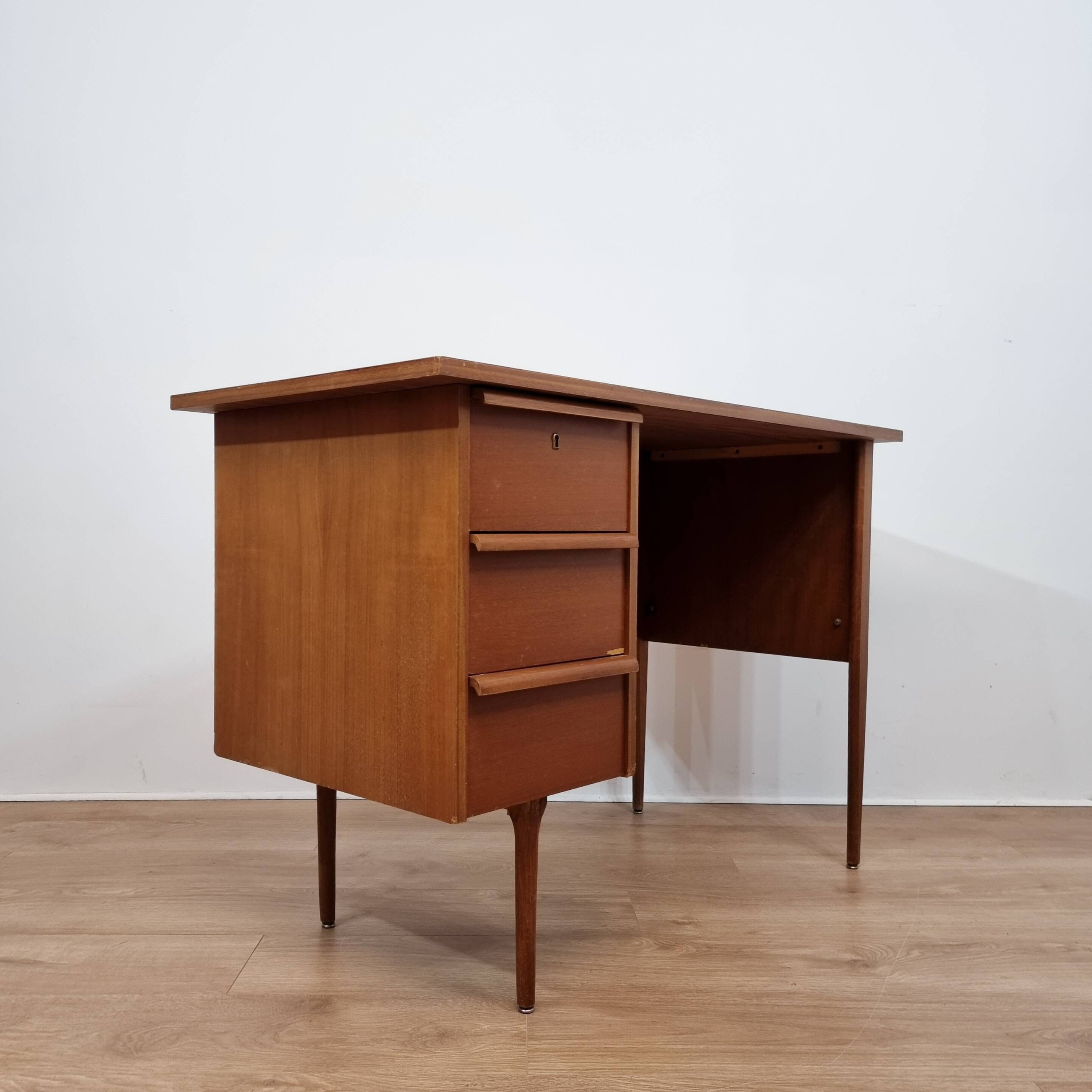 Scandinavian teak desk from the 1960s