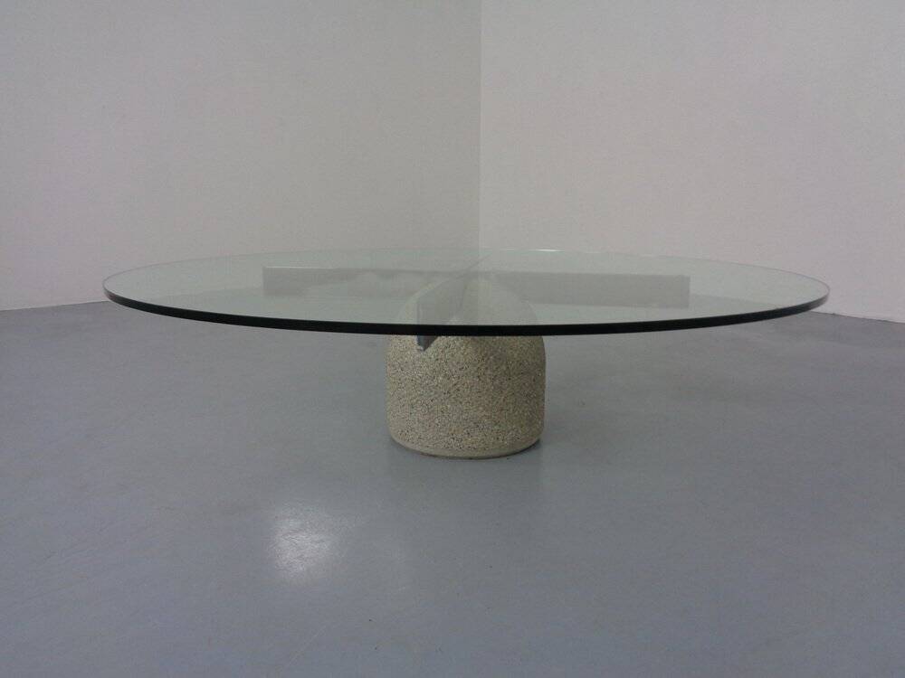 Coffee Table by Giovanni Offredi for Saporiti, Italy, 1970s