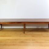 Important Community Table in Oak and Walnut – Late 19th Century