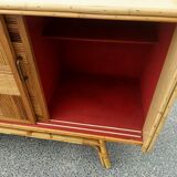 Sideboard in rattan