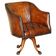 Restored Victorian Chesterfield captain's armchair
