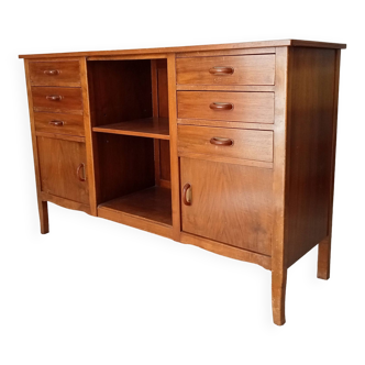 Scandinavian low sideboard in rosewood from the 1930s