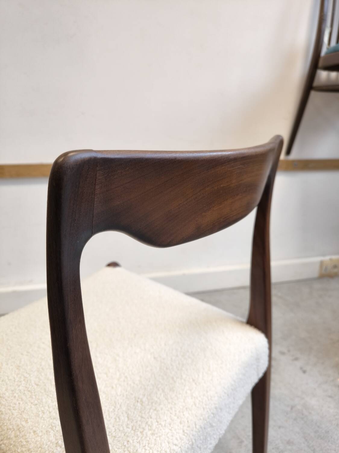 Restored Scandinavian chair