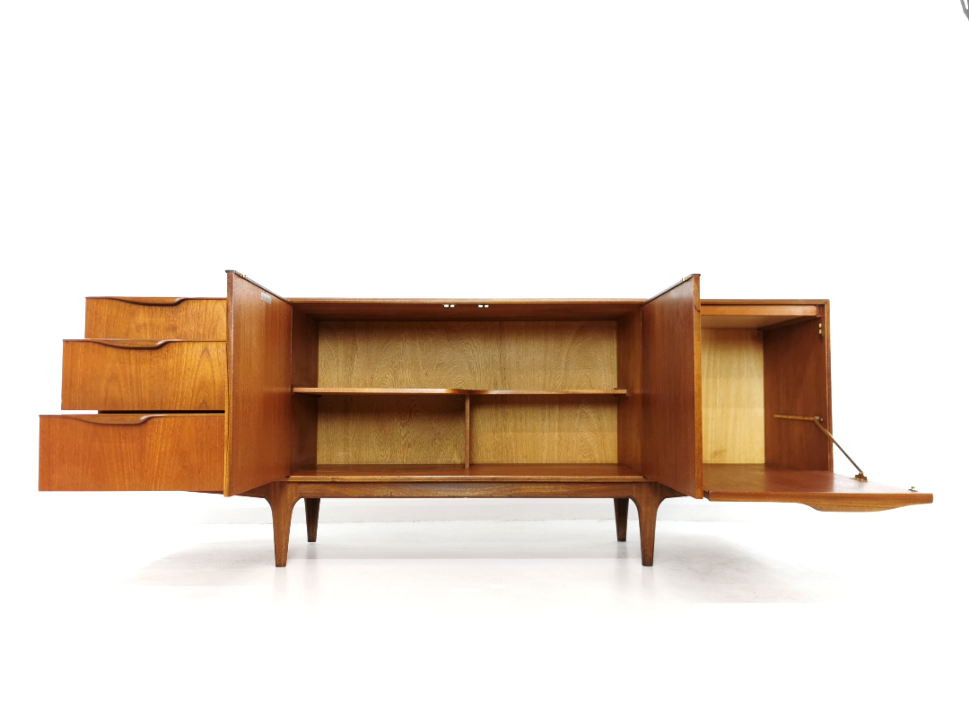 McIntosh midcentury teak sideboard by Tom Robertson, 1960s