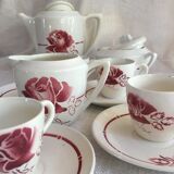 Old coffee service Digoin Sarreguemines