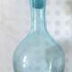 Carafe verre bleu