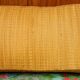 Pouf en paille de riz vintage