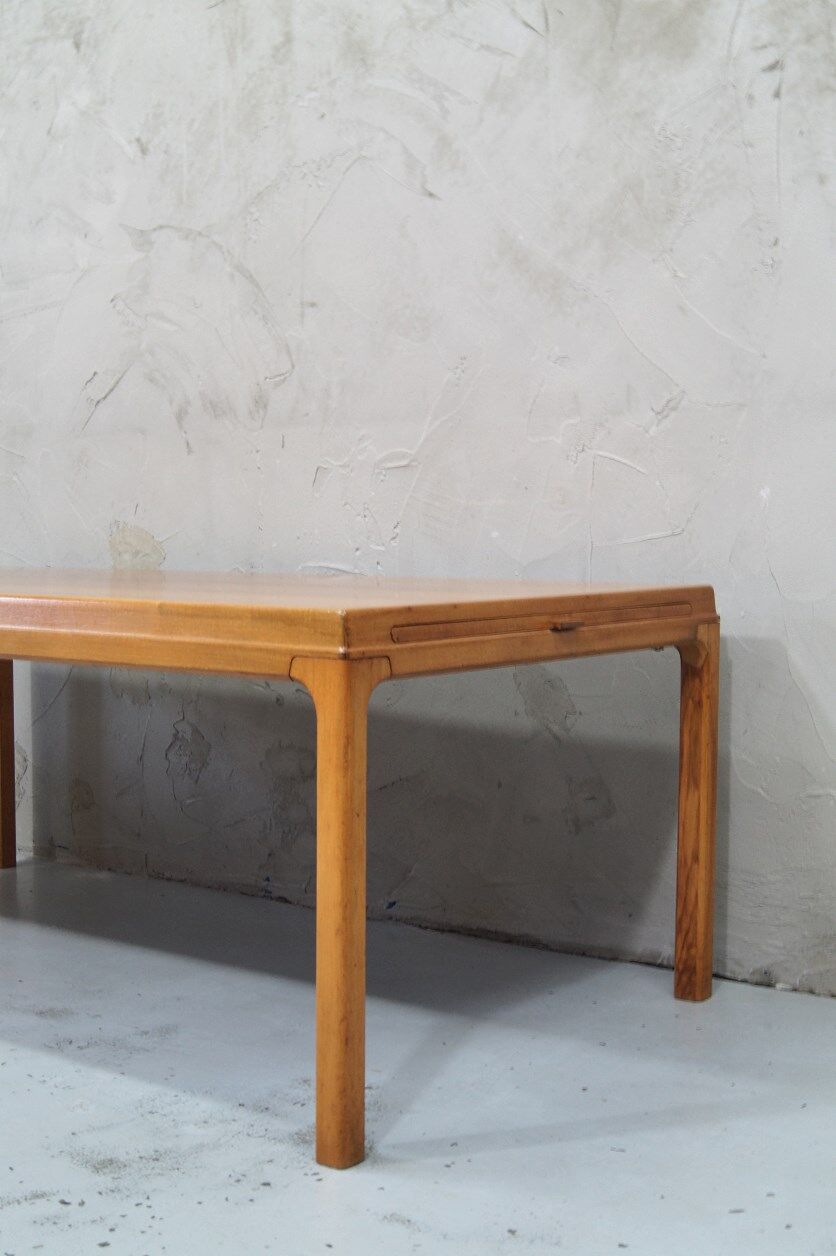 Scandinavian minimalist teak coffee table, 1960s
