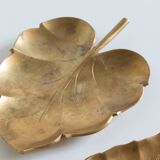 Empty old brass leaf bags