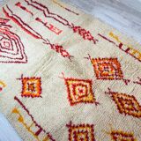 Handmade Moroccan Berber carpet 250 x 147 CM