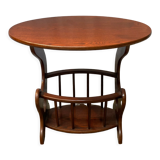 Wooden magazine rack