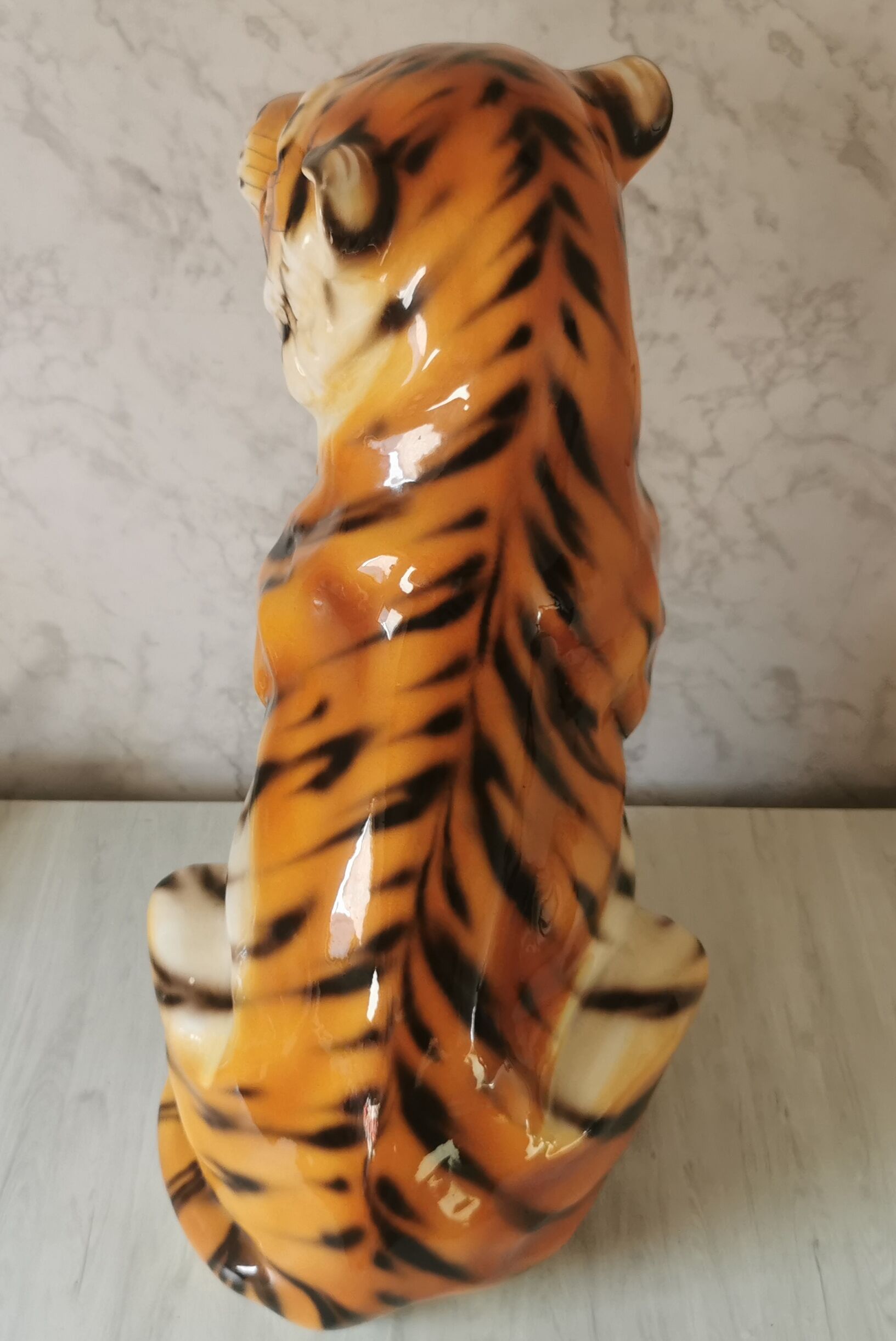 Ceramic tiger