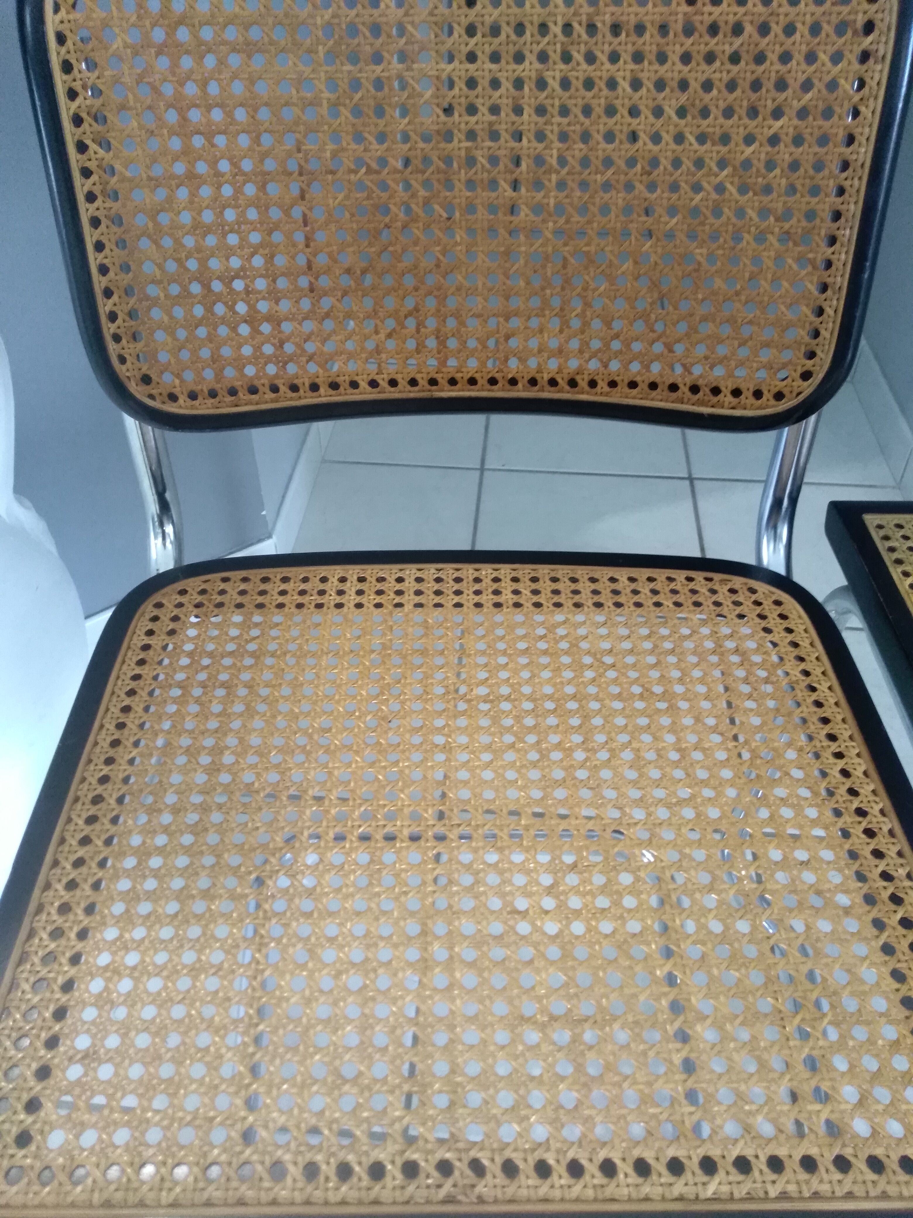 Cesca B32 chair by Marcel Breuer, 1986