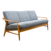 3-seater ash sofa with Scandinavian design. New fabrics.