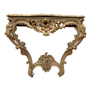 console sculptée de