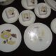 Sovirel vintage dinnerware set with yellow and brown daisy decor 21 pieces