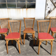 Ensemble de 5 chaises bistrot Baumann n°12