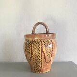 Poterie murale terre cuite émaillée