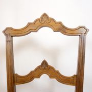 Walnut Alfonsin Era Upholstered Chair, Spain, Circa 1880