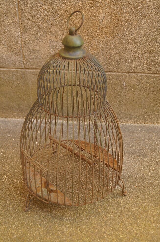 Vintage bird cage