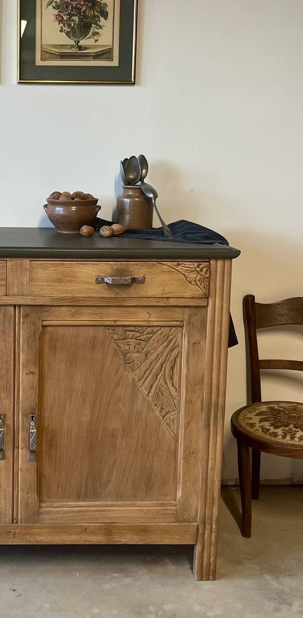 Buffet ancien style art déco