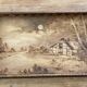 Old wooden top