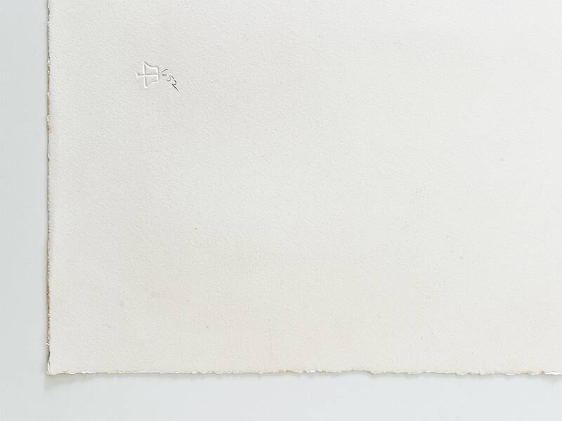 Signed and numbered lithograph “Trial Proof” by Bohuslav Horak