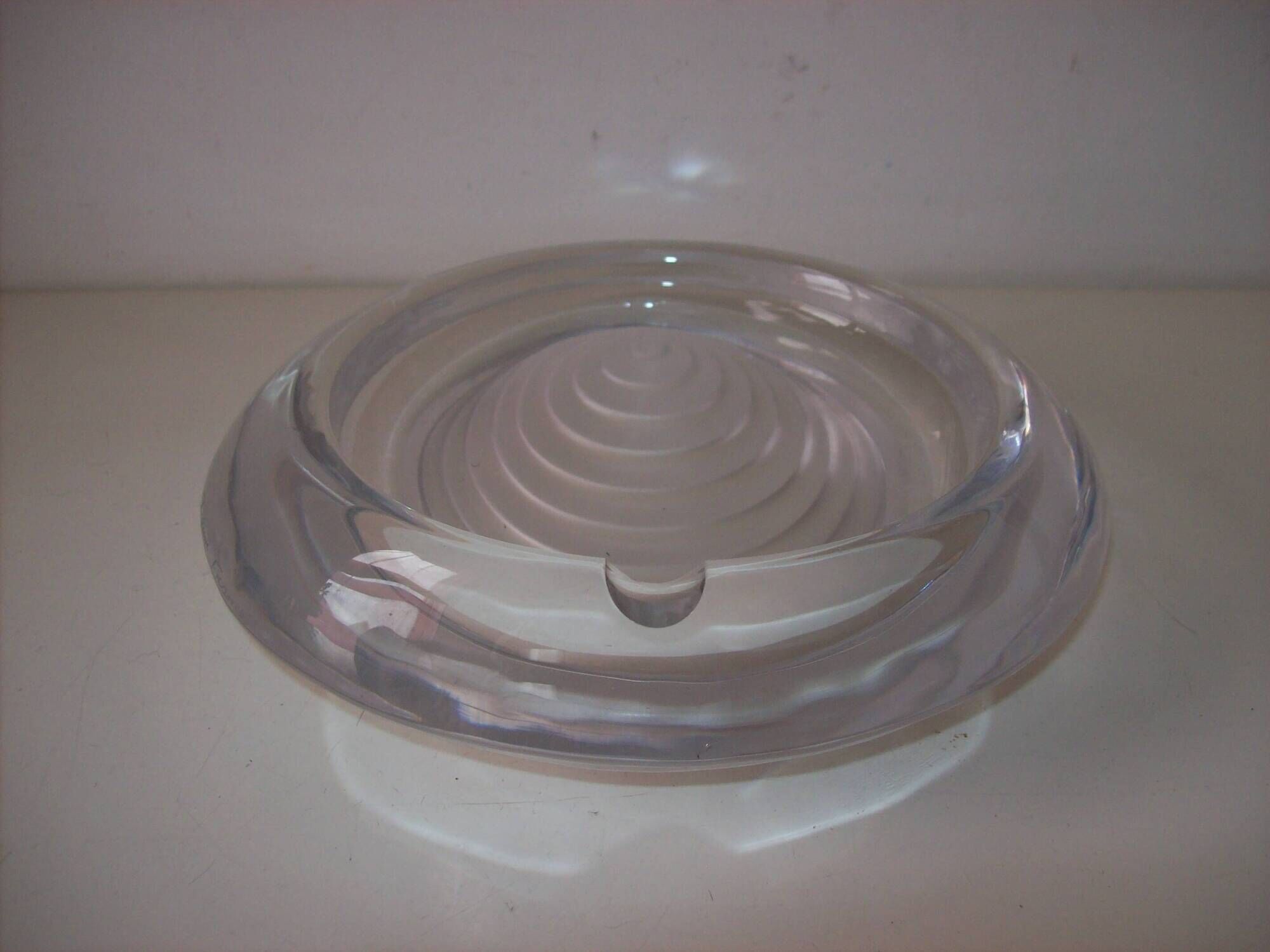 Daum ashtray and pocket tray