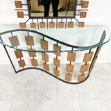 Console and mirror by Mario Giani, 1970s
