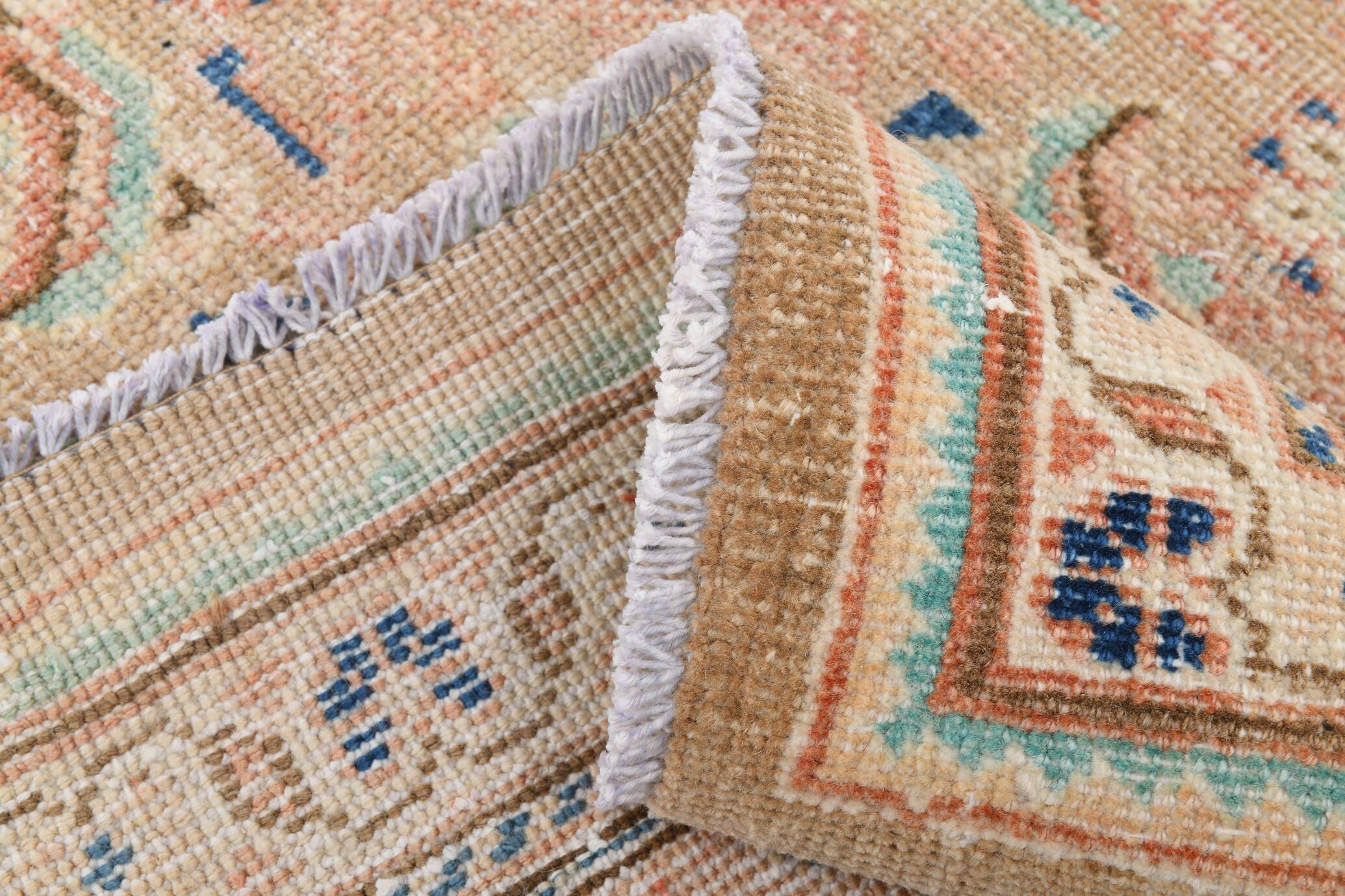 Tapis persan oversize Earthly & Blue. 301x373 cm