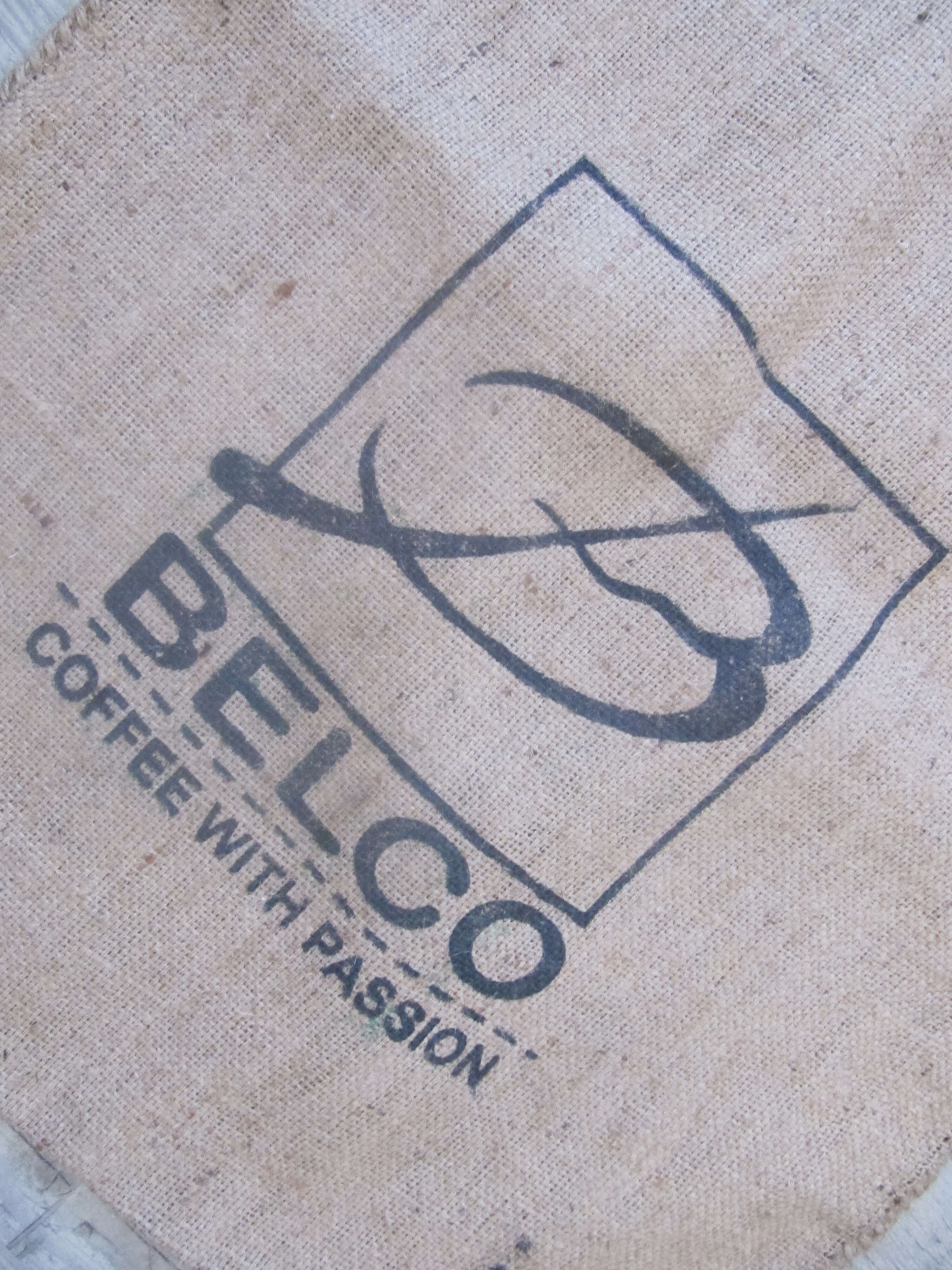 Sac toile de jute café