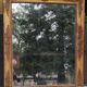 Old large gilded mirror