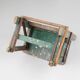 Industrial Rustic Stool with Patina, France, 1900s