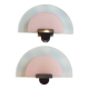 Pair of Diva wall lights by Ezio Didone for Arteluce