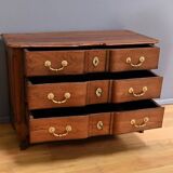 Acacia chest of drawers, Louis XV period – 2nd part of the 18th century