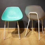 'Coquillage' chairs by Pierre Guariche for Meurop