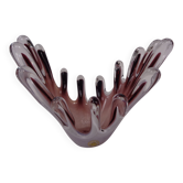Handmade Crystal Glass Bowl from Gränna Glas, Sweden, 1970s