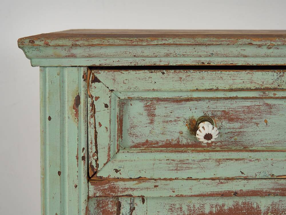 Antique solid wood sideboard, circa 1900
