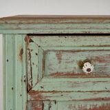 Buffet ancien en bois massif, vers 1900